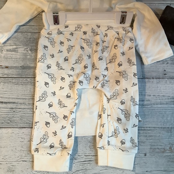 Rae Dunn 3pc Happy Fall Y’All Onesie With Pant Set - Picture 5 of 5